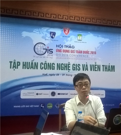 Giảng viên ESRI Việt Nam hướng dẫn sử dụng ArcGIS Online
